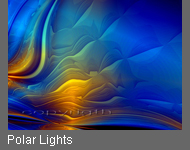 Polar Lights von Fractal Fineart